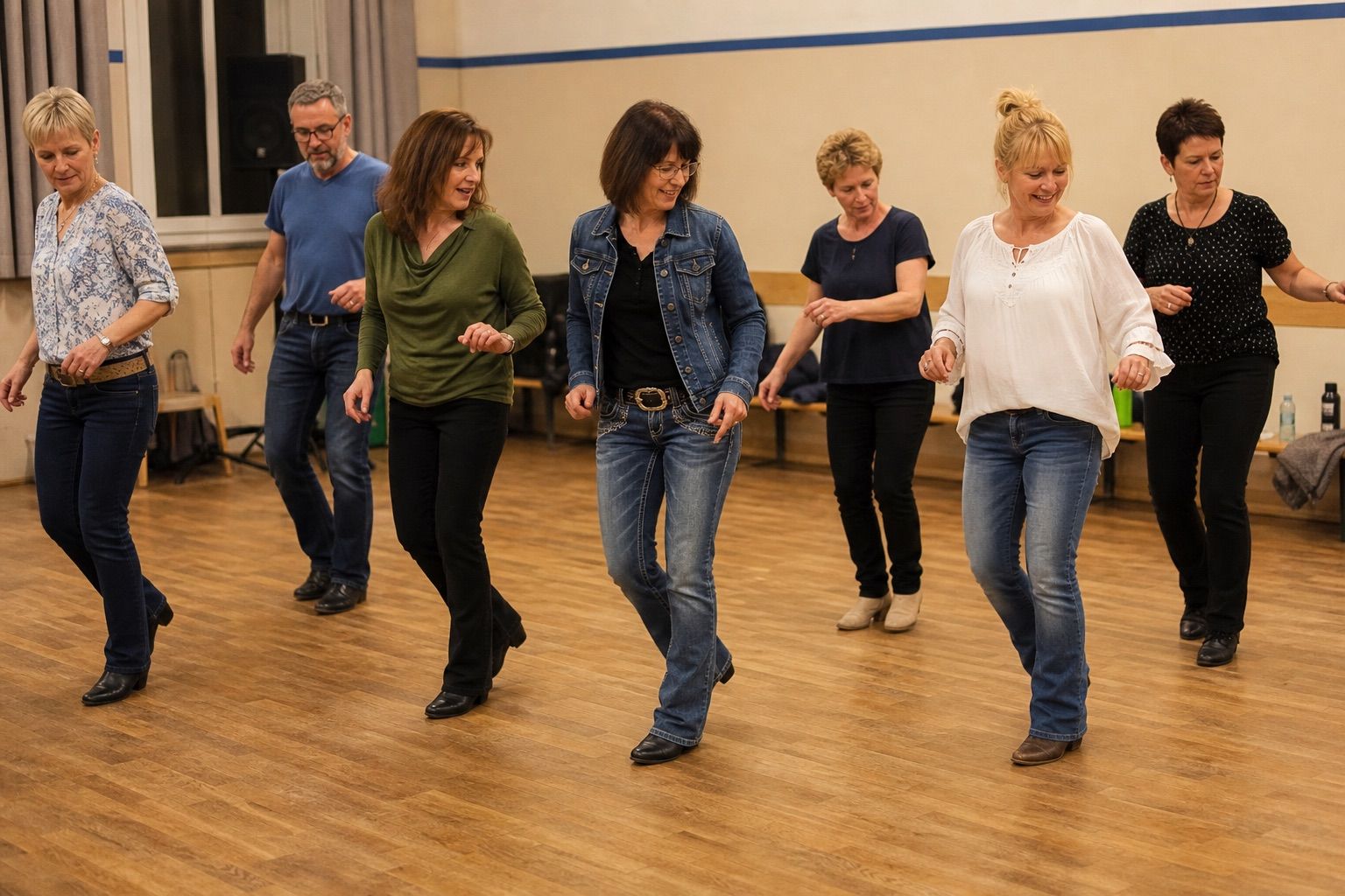 Linedance bei den Boogie Magic's