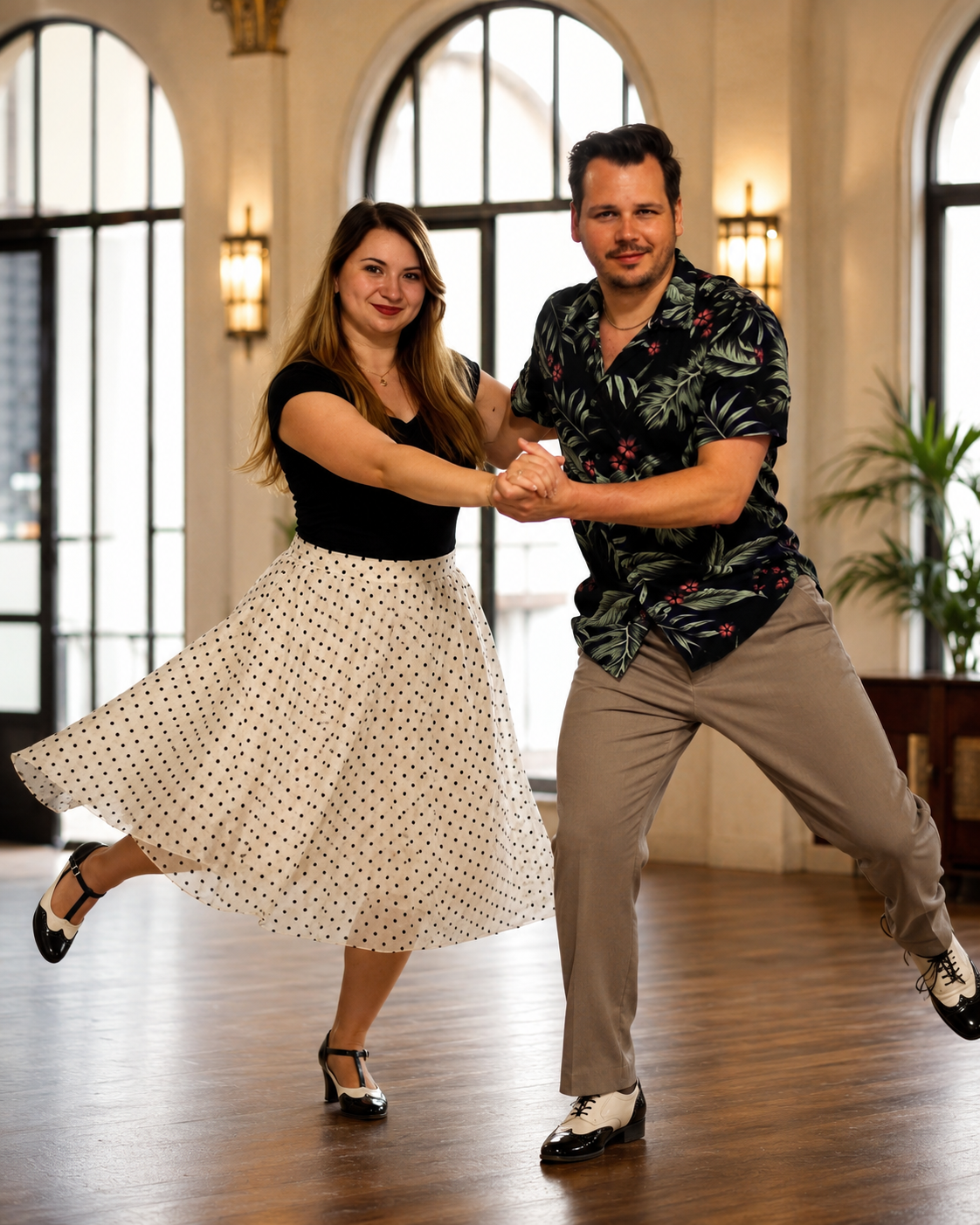 Jessi und Stefan beim Boogie Woogie